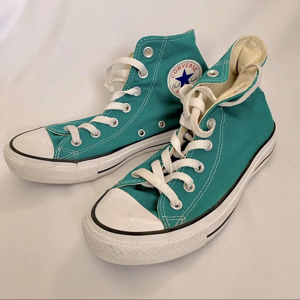 Dark Teal Converse